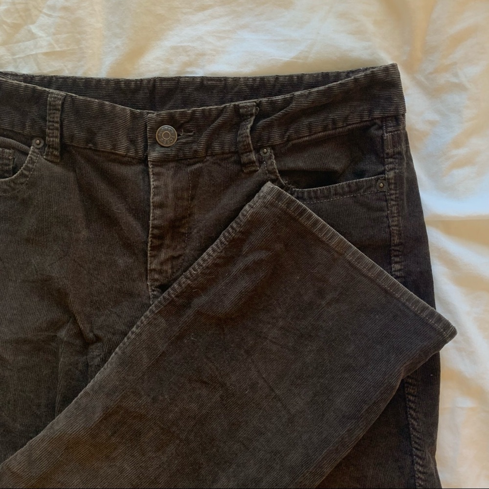 J-Crew brown corduroy pants